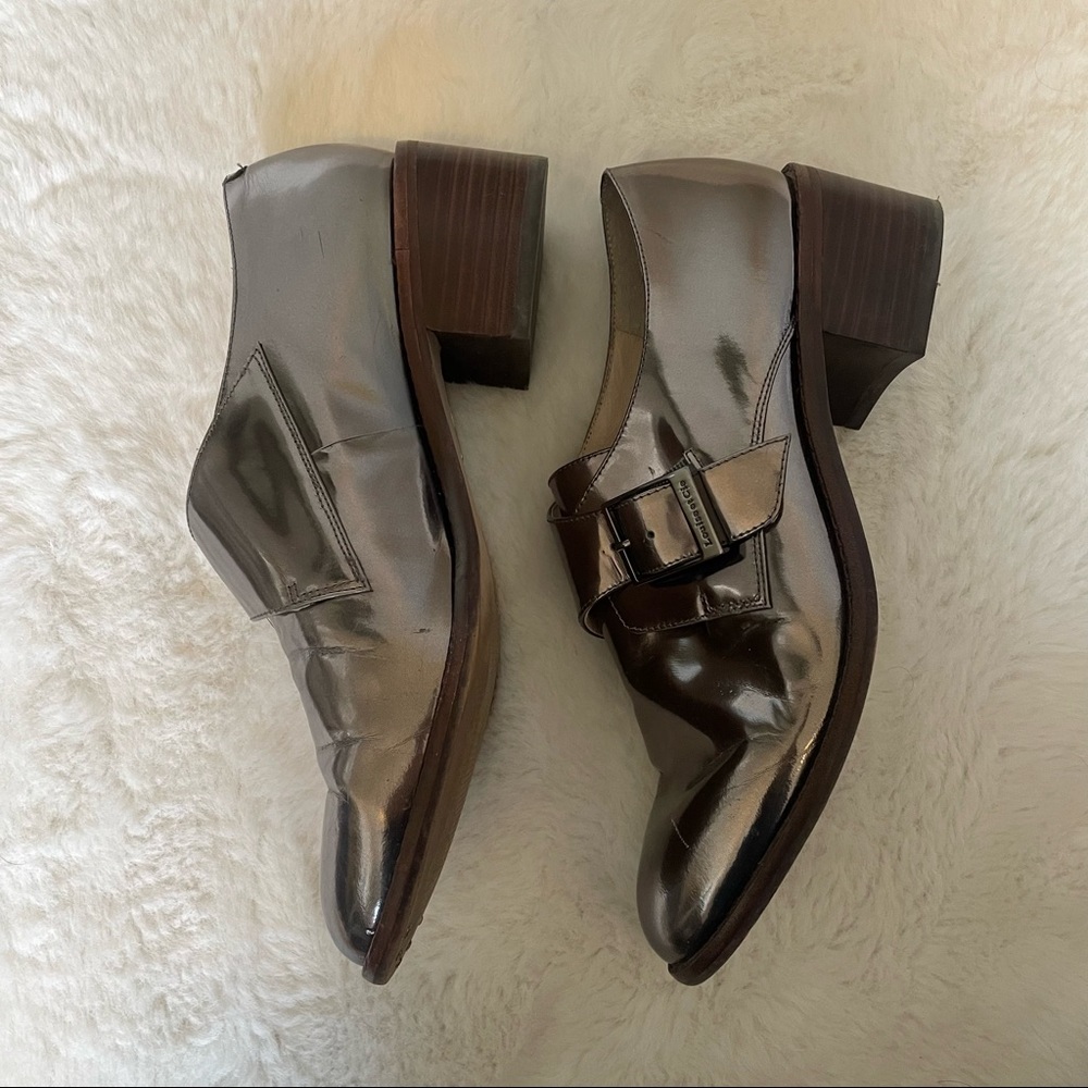 Louise et Cie "Faron" Monk Metallic Strap Shoe - Picture 11 of 11